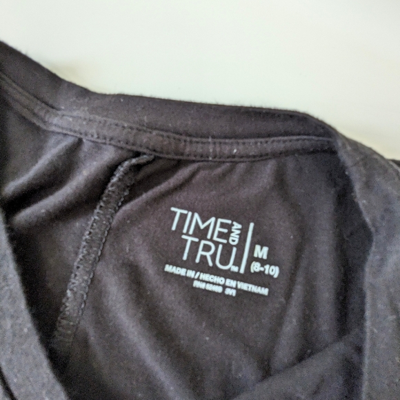 ⭐ Black Sleeveless Time & Tru Trapeze Dress Medium ⭐ - Picture 9 of 10